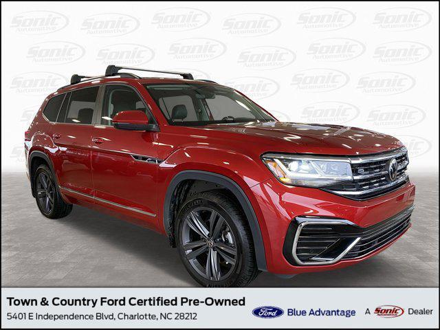 used 2021 Volkswagen Atlas car, priced at $23,999