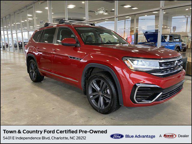 used 2021 Volkswagen Atlas car, priced at $23,999