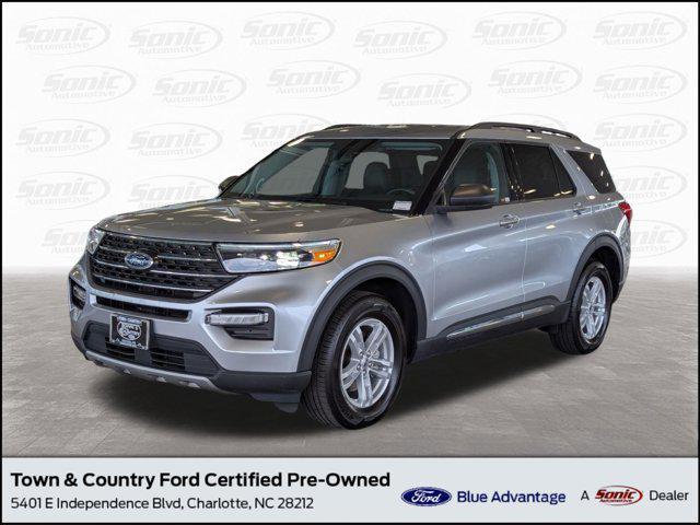 used 2022 Ford Explorer car, priced at $29,999