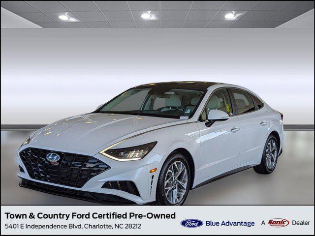used 2022 Hyundai Sonata car, priced at $18,447