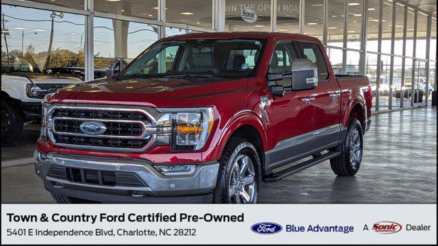 used 2021 Ford F-150 car, priced at $36,499