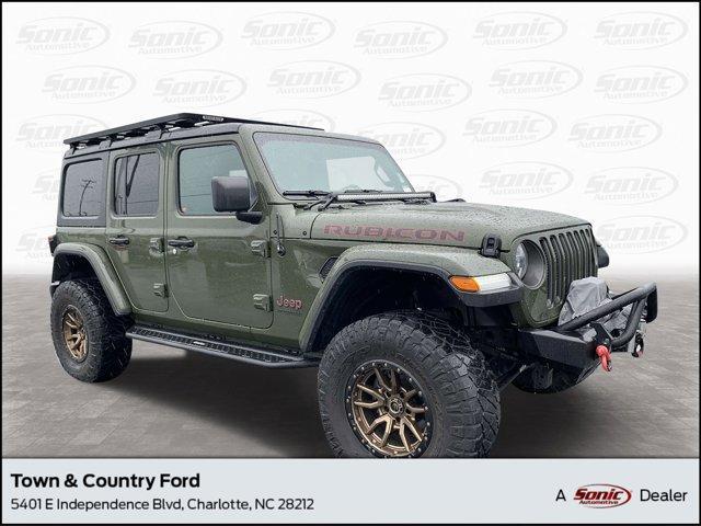 used 2020 Jeep Wrangler Unlimited car, priced at $41,498