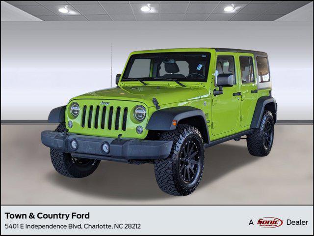 used 2016 Jeep Wrangler Unlimited car, priced at $18,999