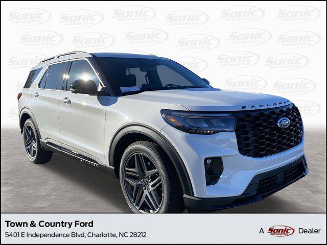 new 2025 Ford Explorer car, priced at $58,641