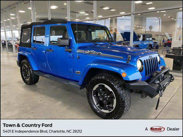 used 2014 Jeep Wrangler Unlimited car, priced at $19,999