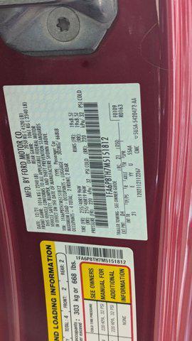 used 2021 Ford Mustang car, priced at $24,199