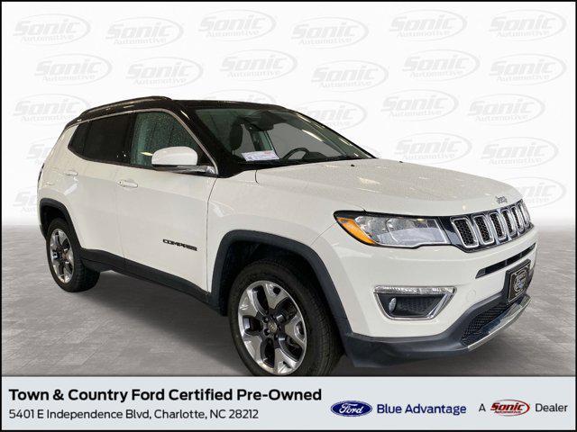 used 2018 Jeep Compass car, priced at $16,459