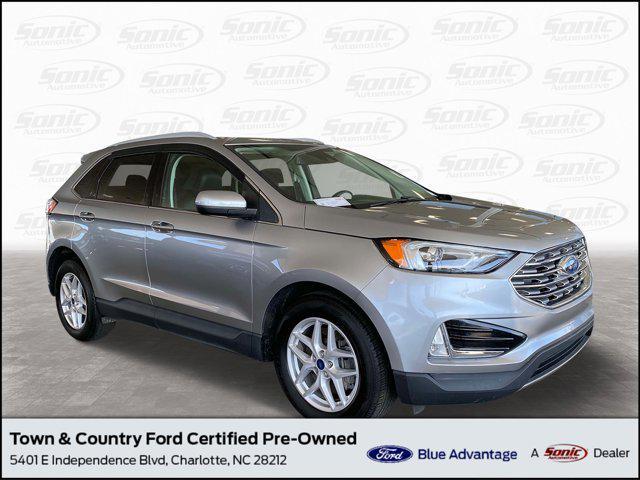 used 2021 Ford Edge car, priced at $18,998