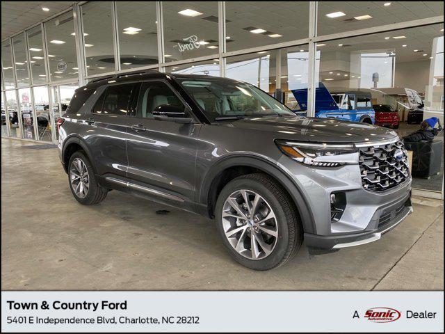 new 2025 Ford Explorer car, priced at $58,461