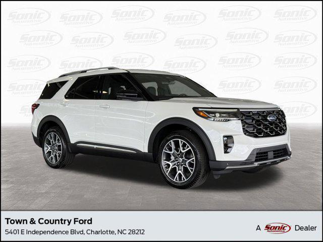 new 2025 Ford Explorer car, priced at $56,061