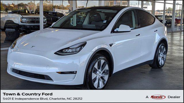 used 2023 Tesla Model Y car, priced at $29,999