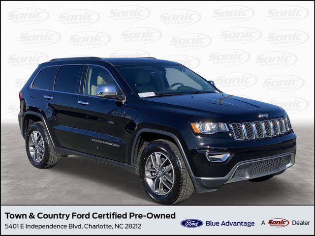 used 2017 Jeep Grand Cherokee car, priced at $15,468