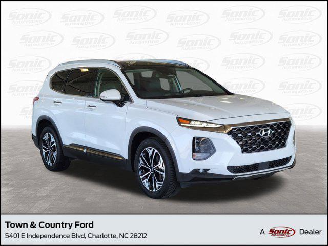 used 2020 Hyundai Santa Fe car, priced at $18,999