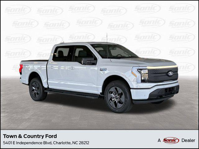 new 2025 Ford F-150 Lightning car, priced at $64,681
