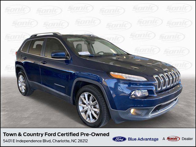 used 2018 Jeep Cherokee car, priced at $16,498