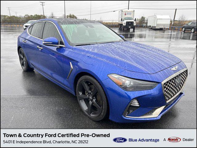 used 2019 Genesis G70 car, priced at $20,999