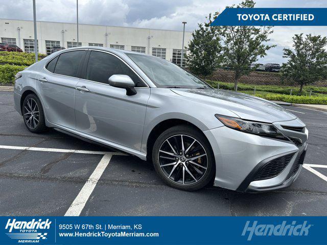 used 2021 Toyota Camry car, priced at $24,151