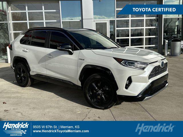 used 2021 Toyota RAV4 Hybrid car, priced at $35,681