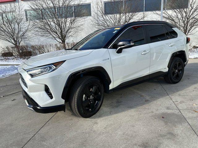 used 2021 Toyota RAV4 Hybrid car, priced at $35,681