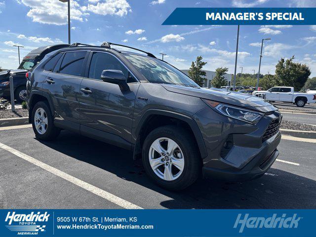 used 2021 Toyota RAV4 Hybrid car, priced at $24,369