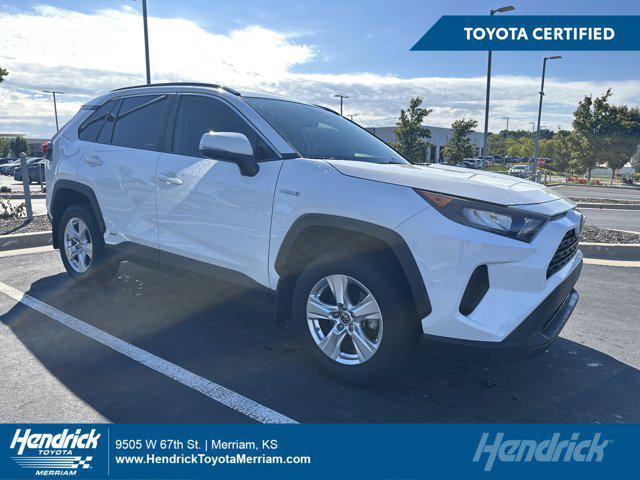 used 2021 Toyota RAV4 Hybrid car, priced at $25,785