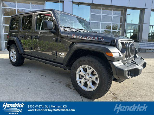 used 2021 Jeep Wrangler Unlimited car, priced at $30,997