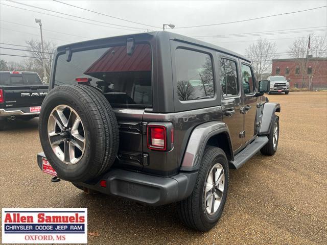 used 2020 Jeep Wrangler Unlimited car, priced at $31,997