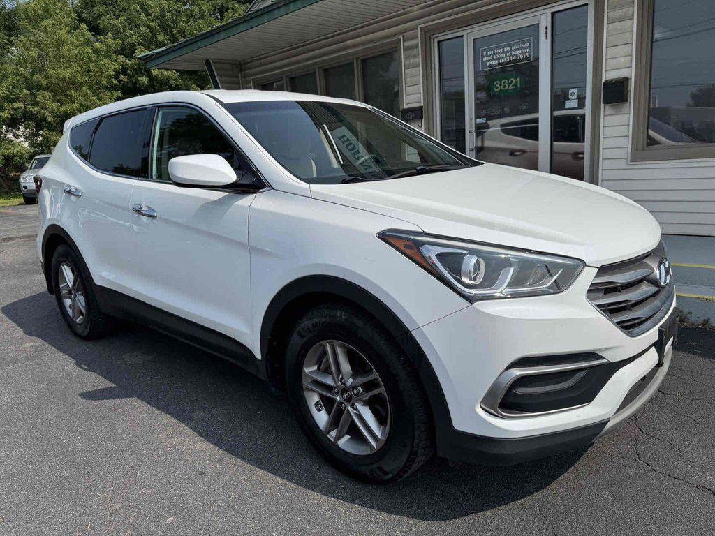 used 2018 Hyundai Santa Fe Sport car, priced at $15,995