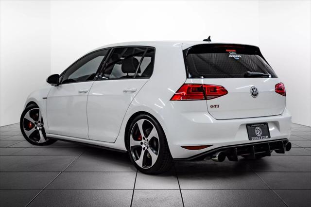 used 2017 Volkswagen Golf GTI car, priced at $18,500