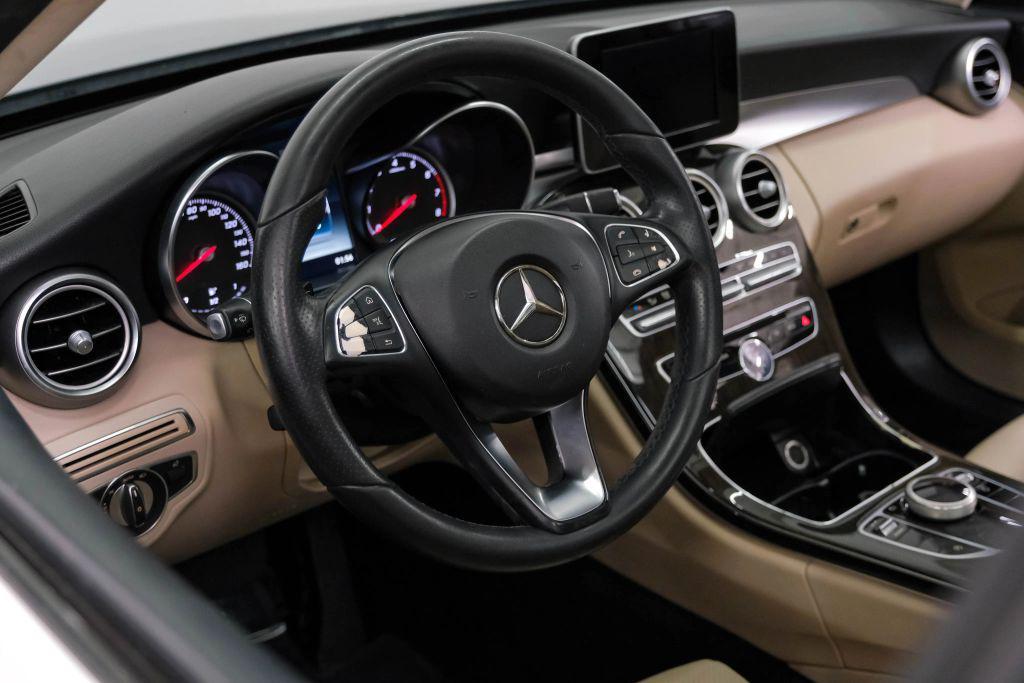 used 2017 Mercedes-Benz C-Class car, priced at $9,650