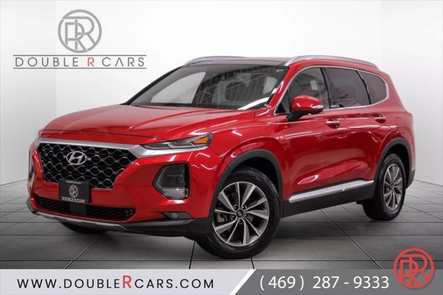 used 2020 Hyundai Santa Fe car, priced at $15,995