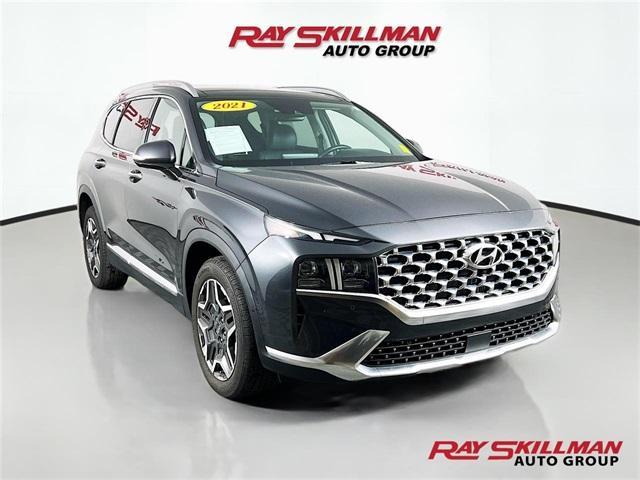 used 2021 Hyundai Santa Fe car, priced at $26,988