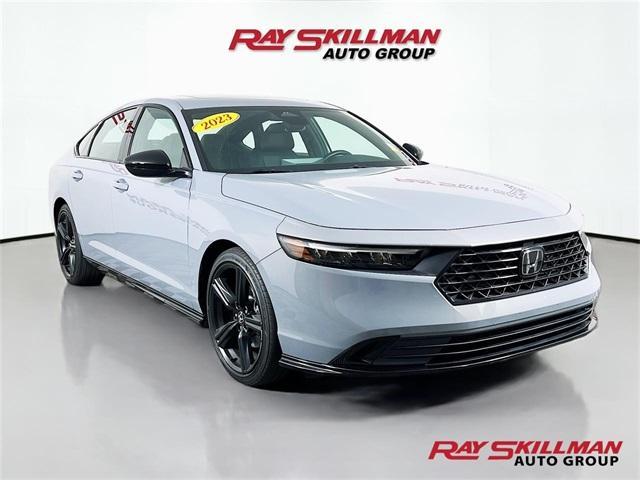 used 2023 Honda Accord Hybrid car, priced at $30,975