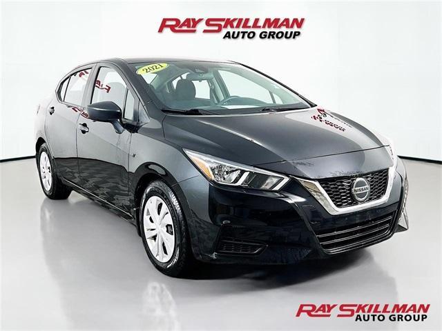 used 2021 Nissan Versa car, priced at $18,990