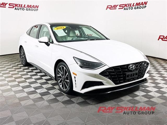 used 2021 Hyundai Sonata car, priced at $29,988