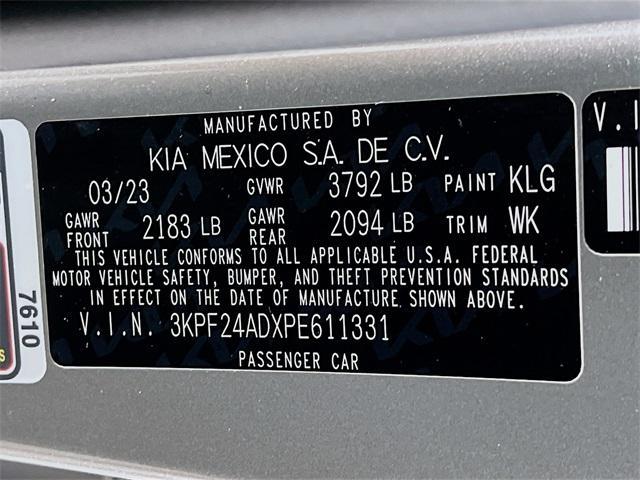 used 2023 Kia Forte car, priced at $21,975