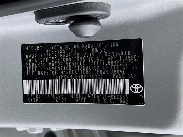 used 2024 Toyota Corolla car, priced at $25,975