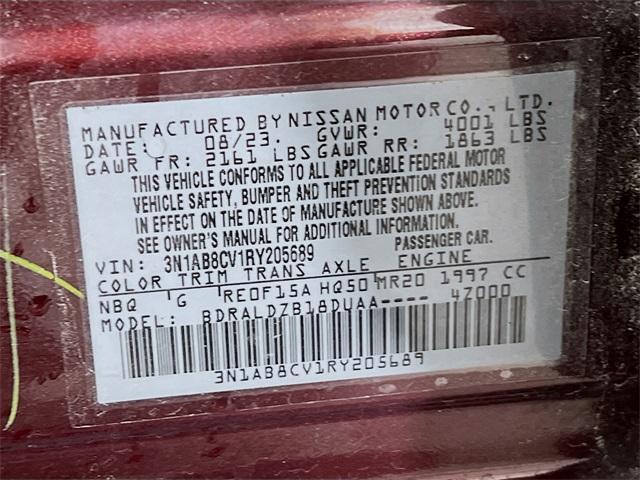 used 2024 Nissan Sentra car, priced at $20,975