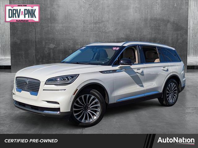 used 2022 Lincoln Aviator car, priced at $39,997