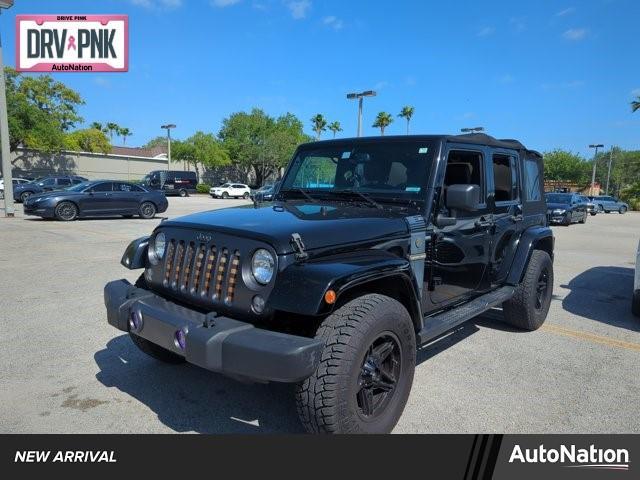 used 2016 Jeep Wrangler Unlimited car, priced at $15,993