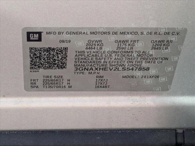 used 2020 Chevrolet Equinox car, priced at $15,949
