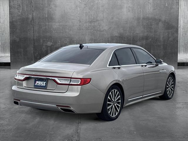 used 2018 Lincoln Continental car, priced at $20,997