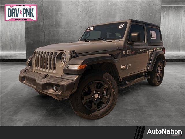 used 2021 Jeep Wrangler car, priced at $26,497