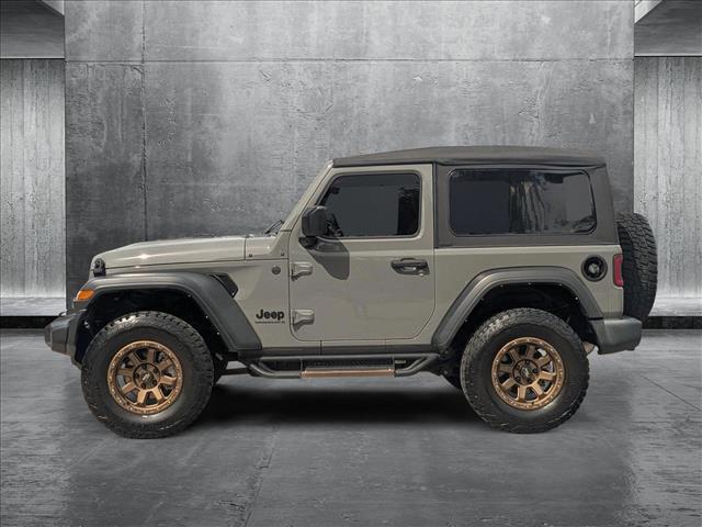 used 2023 Jeep Wrangler car, priced at $29,176
