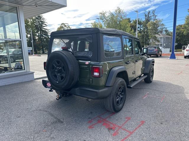 used 2021 Jeep Wrangler Unlimited car, priced at $28,962