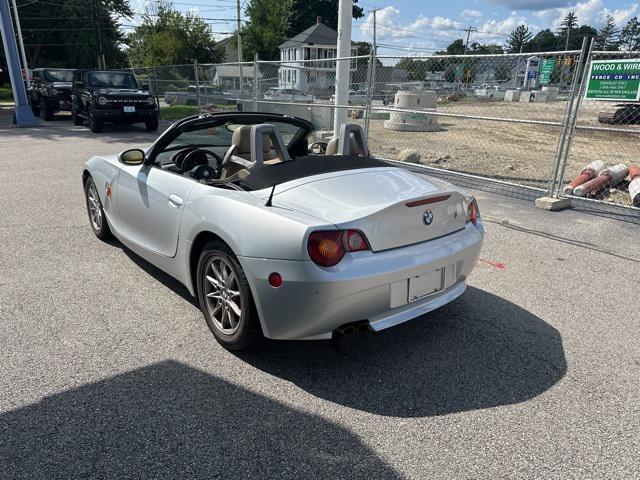 used 2003 BMW Z4 car, priced at $9,788