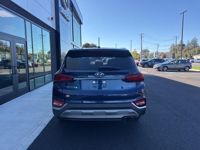 used 2019 Hyundai Santa Fe car, priced at $13,287