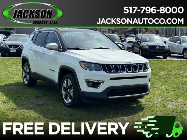 used 2020 Jeep Compass car, priced at $16,900