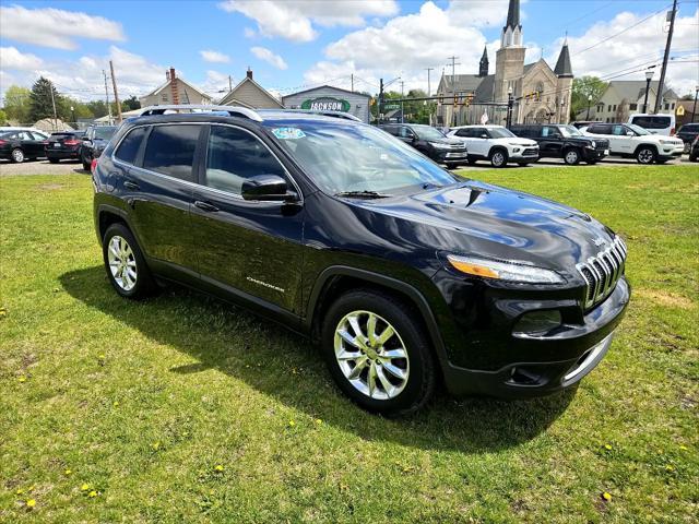 used 2017 Jeep Cherokee car, priced at $13,900