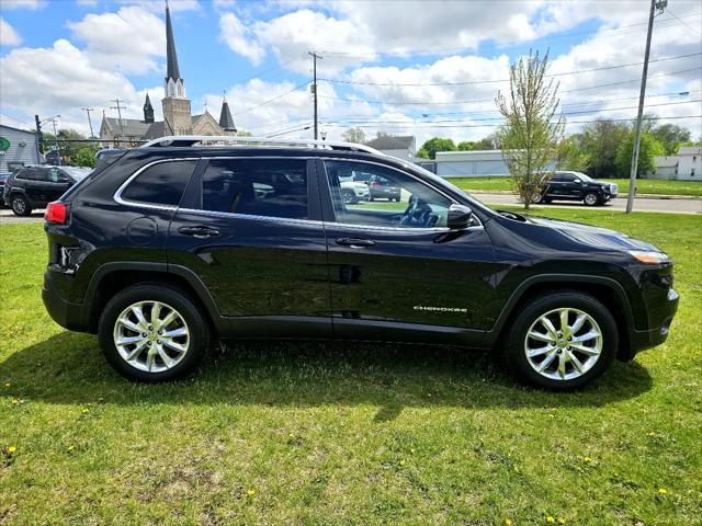 used 2017 Jeep Cherokee car, priced at $13,900